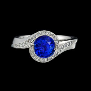 Embrace Blue Sapphire Ring