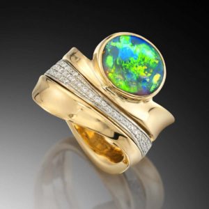 northern lights opal ring