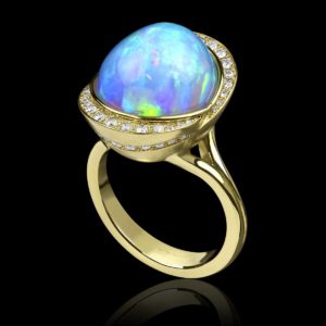 Tulip Opal Ring 2