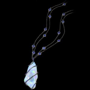 Nightfall Necklace Opal