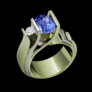 Fiore Grande Sapphire Ring