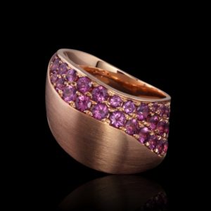 Purple Garnet Ring Dune