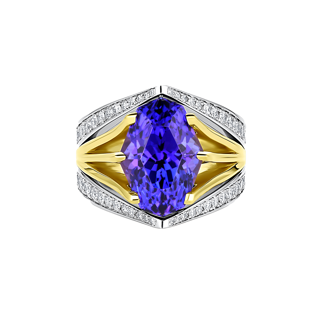 Cathedra Tanzanite Ring